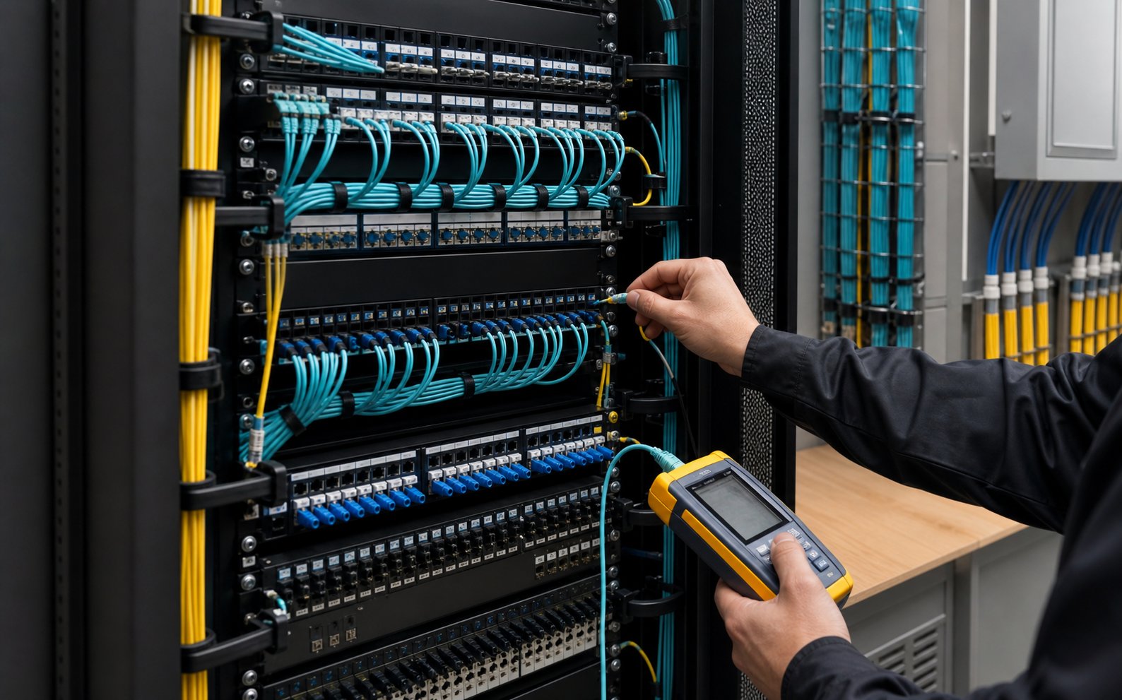 Infraestrutura de telecomunicações e cablagem estruturada